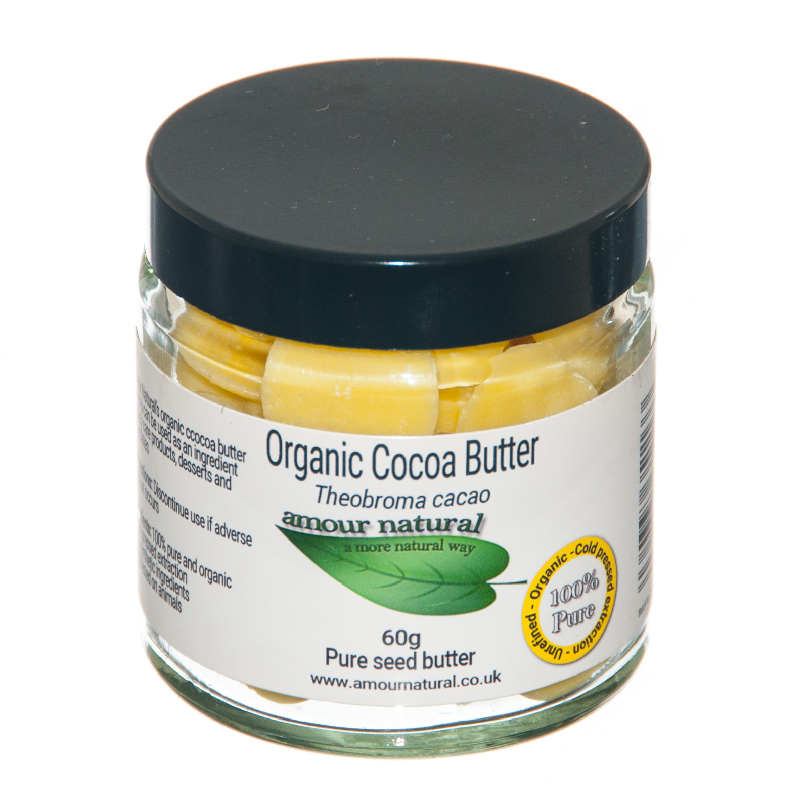 Cocoa butter, organic