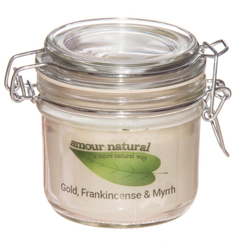 Gold, Frankincense and Myrrh candle