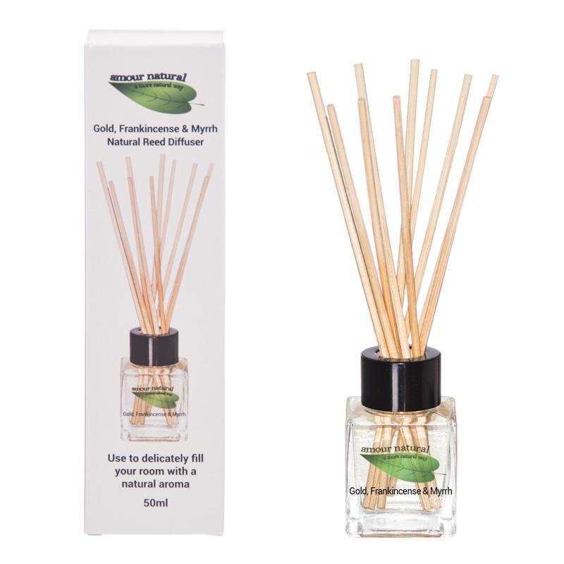 Gold, Frankincense and Myrrh reed diffuser