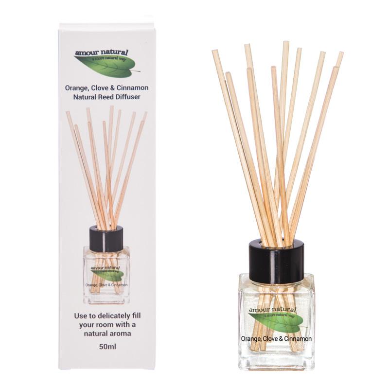 Orange, Clove and Cinnamon reed diffuser