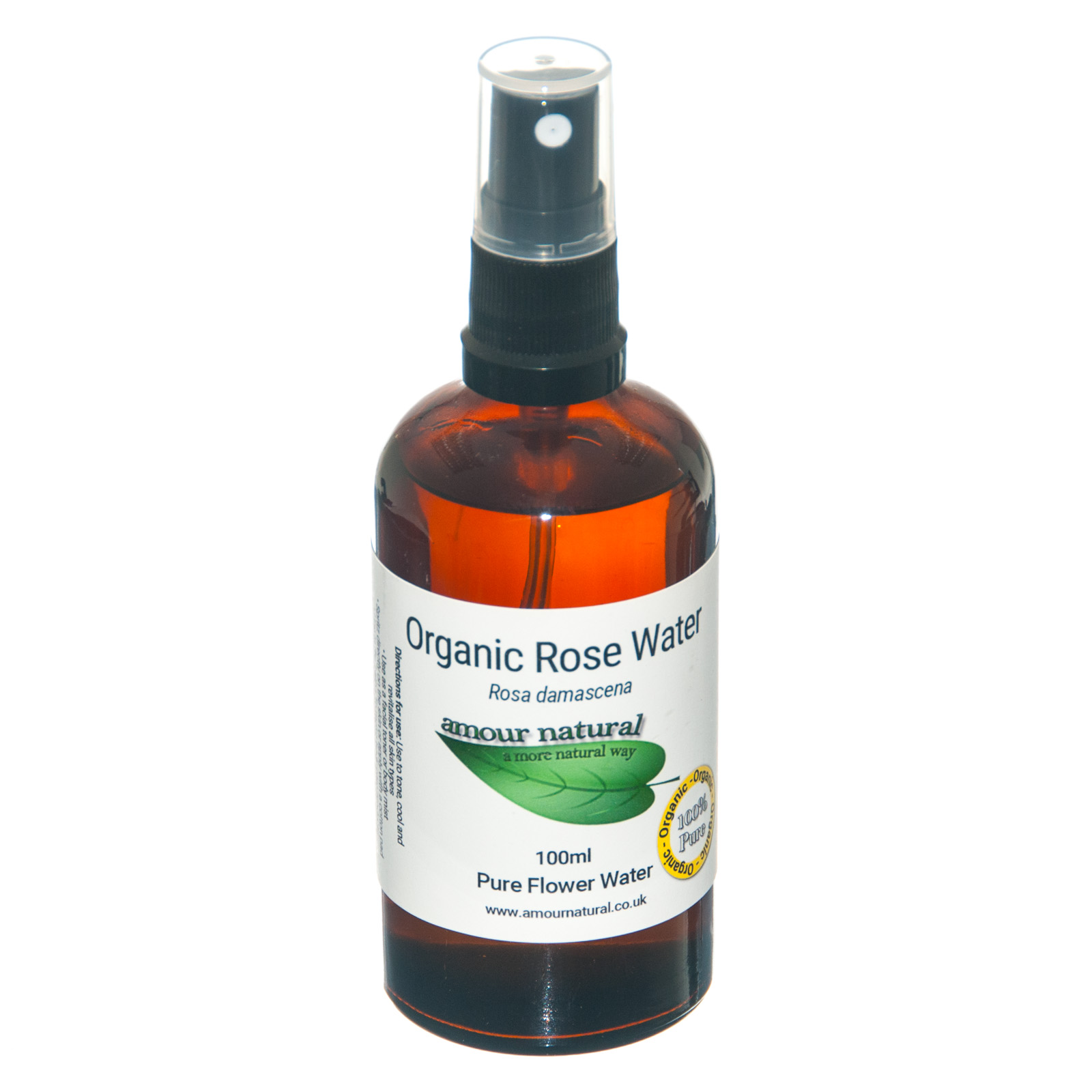 Rose Flower Water, organic