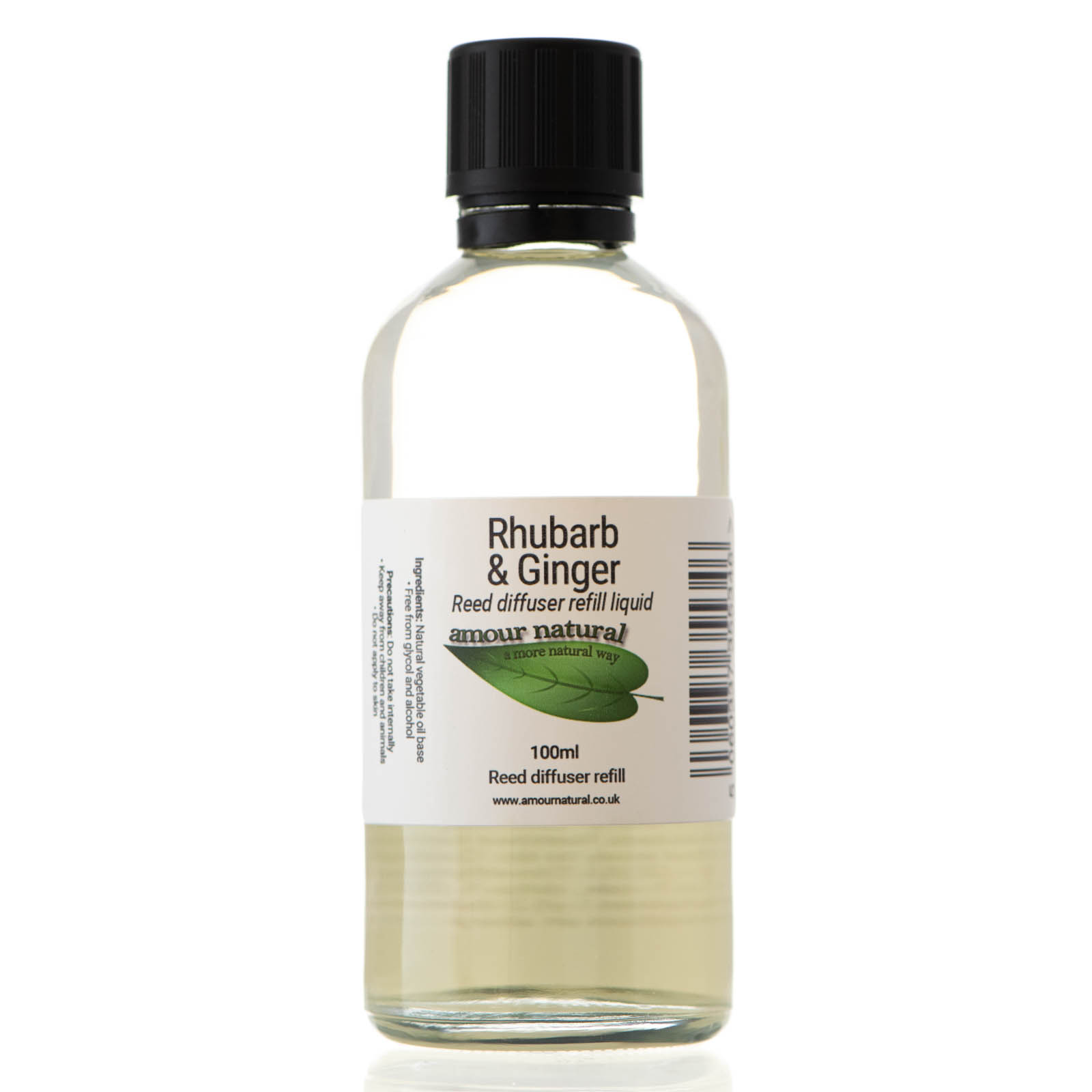 Rhubarb and Ginger reed diffuser refill (bottle only)