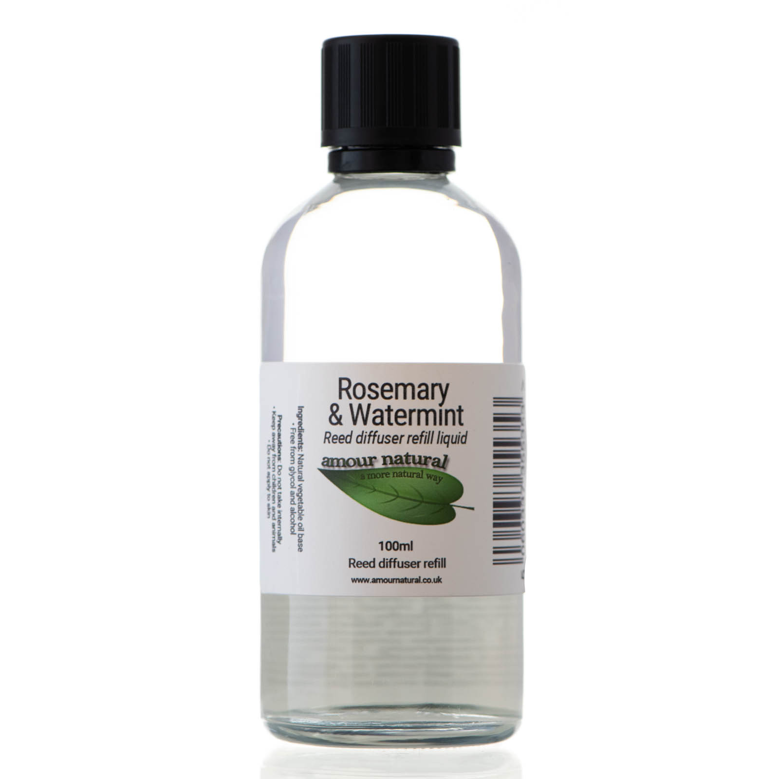 Rosemary and Watermint reed diffuser refill (bottle only)