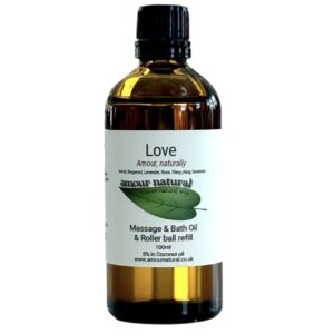 Love body and bath oil