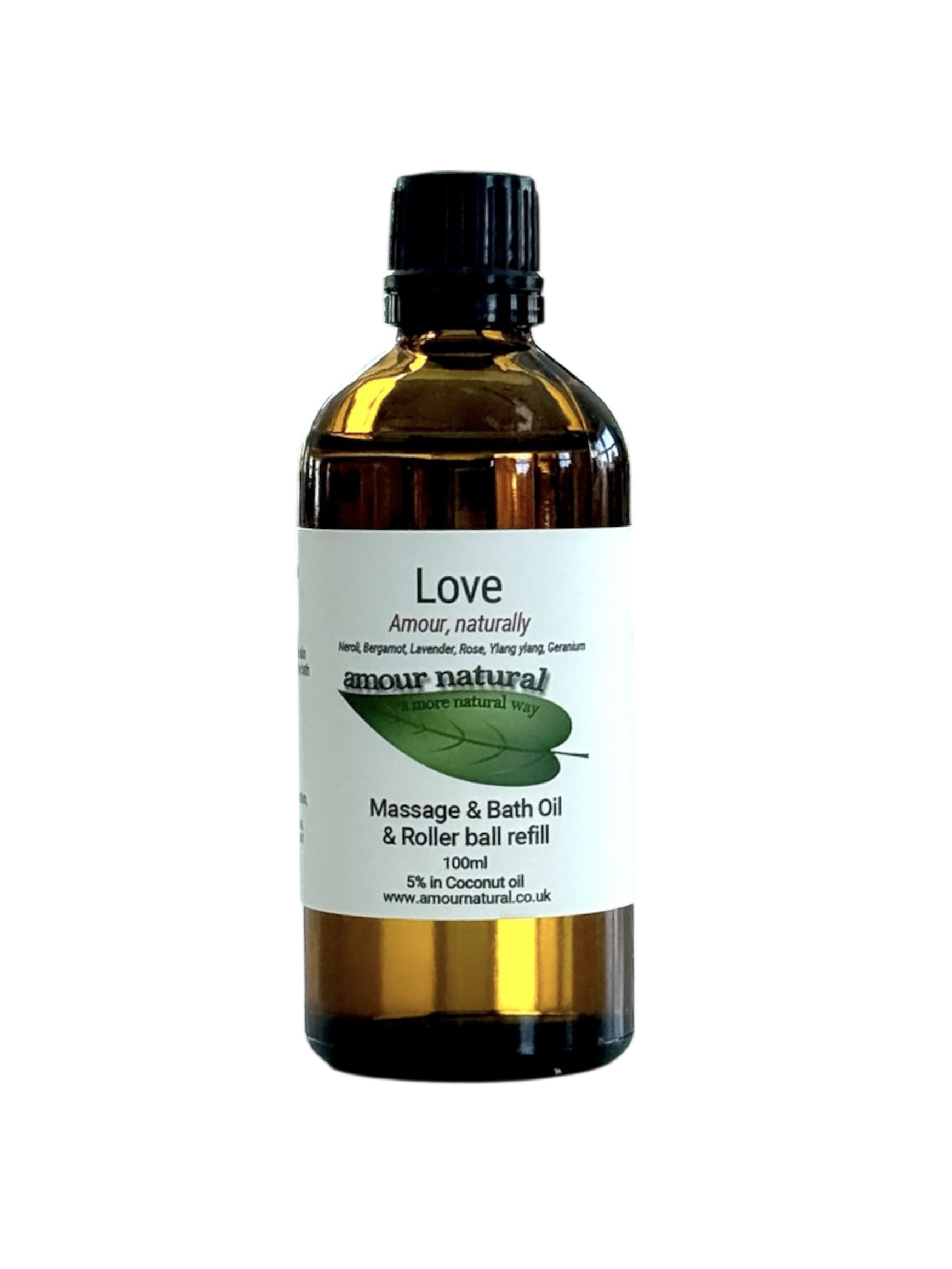 Love body and bath oil