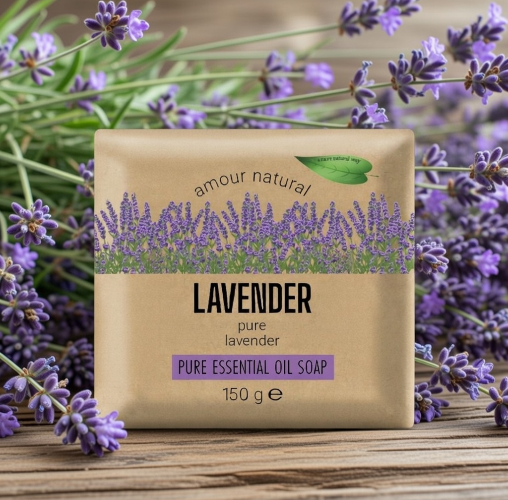 Lavender Natural Soap Bar