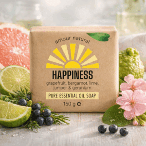 Happiness natural citrus soap bar